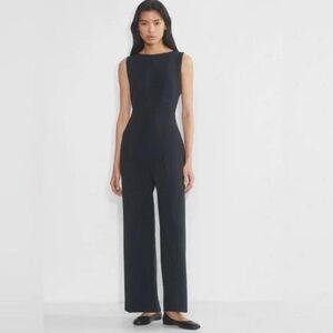 Aritzia Elegant Lovett Jumpsuit in Navy size 0